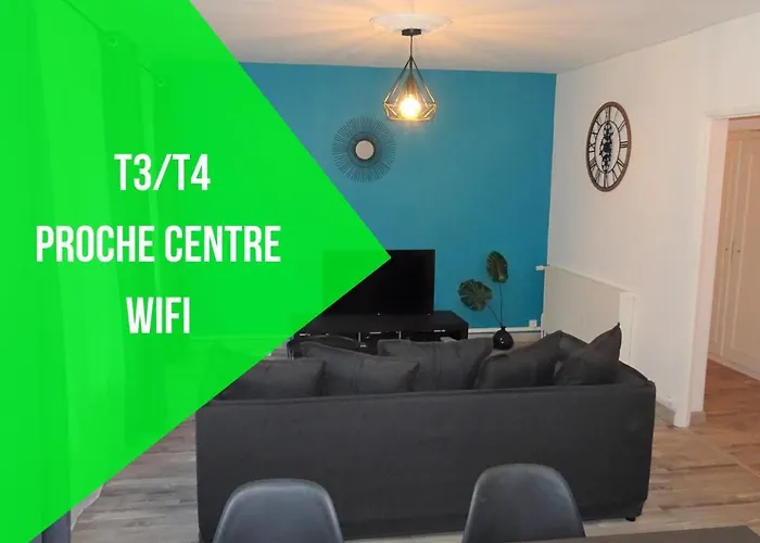 Grand Appartement T3/T4 Proche Des Berges Du Cher